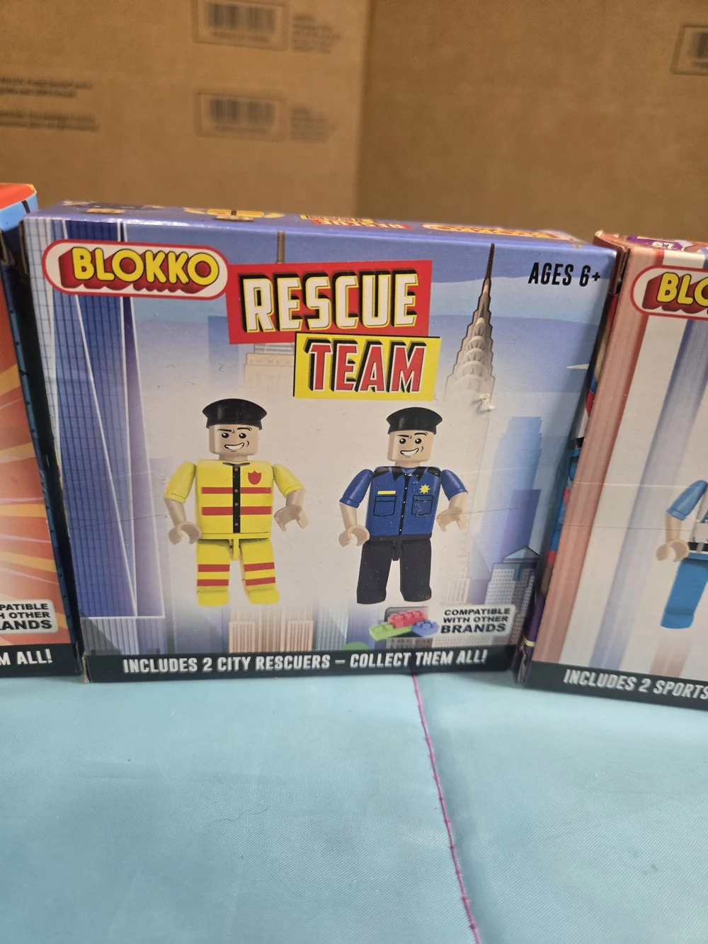 Blokko Like Block Tech Figures Lot of 4 Boxes = 8 figures NEW In Box